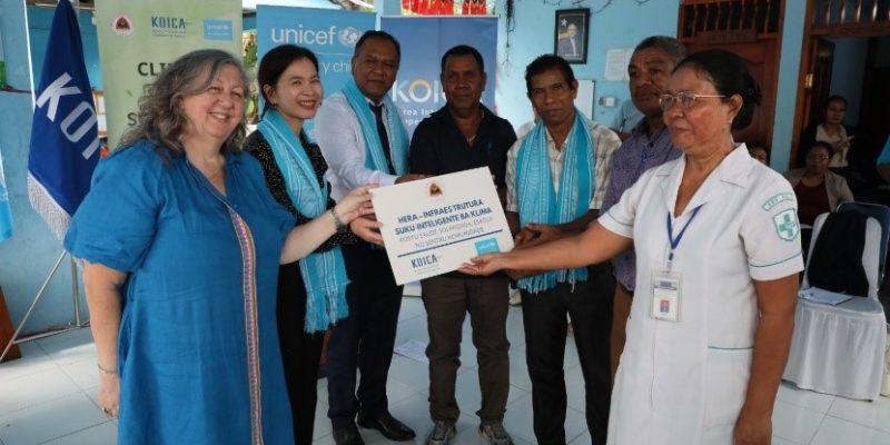 Govt and partners deliver climate-smart services for children in Hera