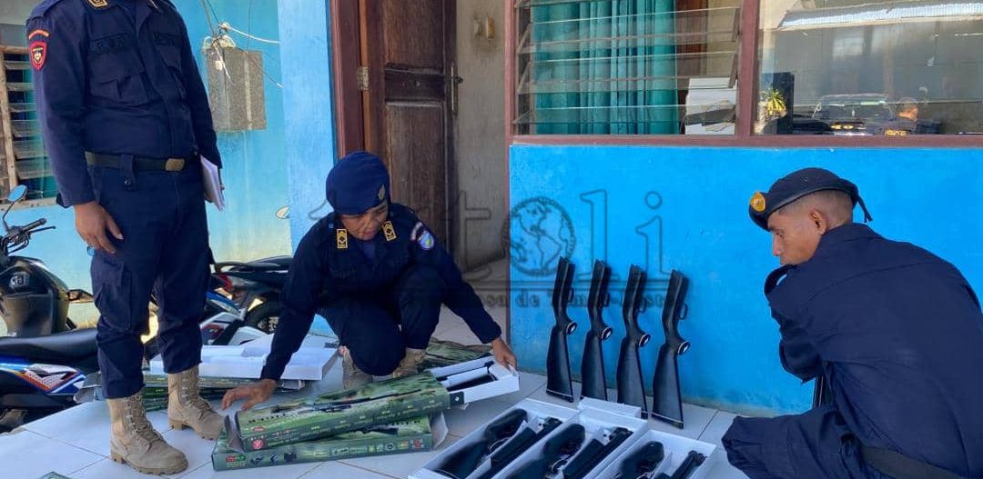 Authorities seize 12 air rifles near Timor-Leste border