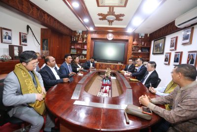 ASEAN Secretary-General pays courtesy call on BCTL Governor