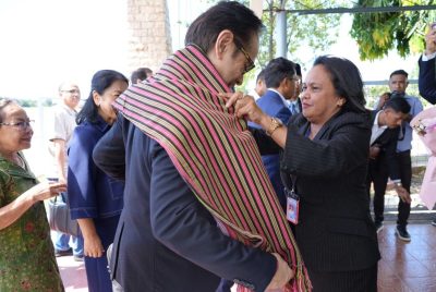 Former Indonesian Foreign Ministers arrive in Dili for Timor-Leste independence anniversary