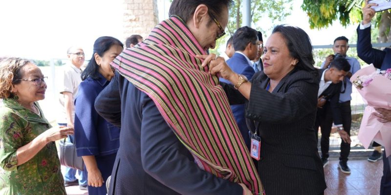 Former Indonesian Foreign Ministers arrive in Dili for Timor-Leste independence anniversary