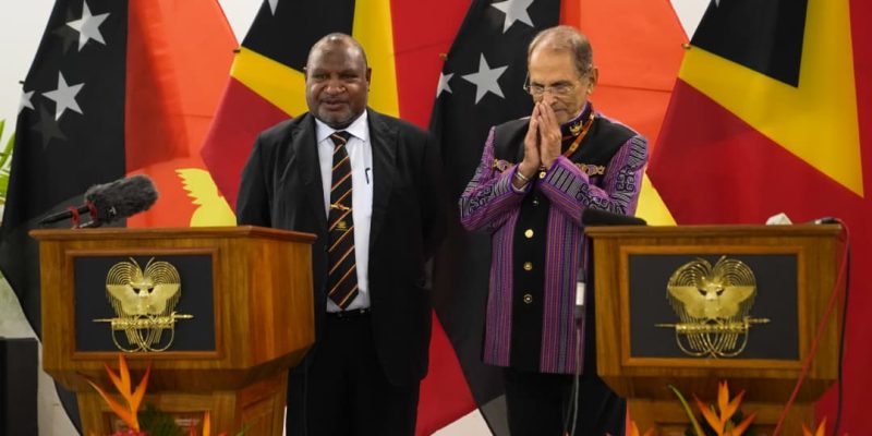 President Ramos-Horta and Prime Minister Marape forge historic strategic partnership