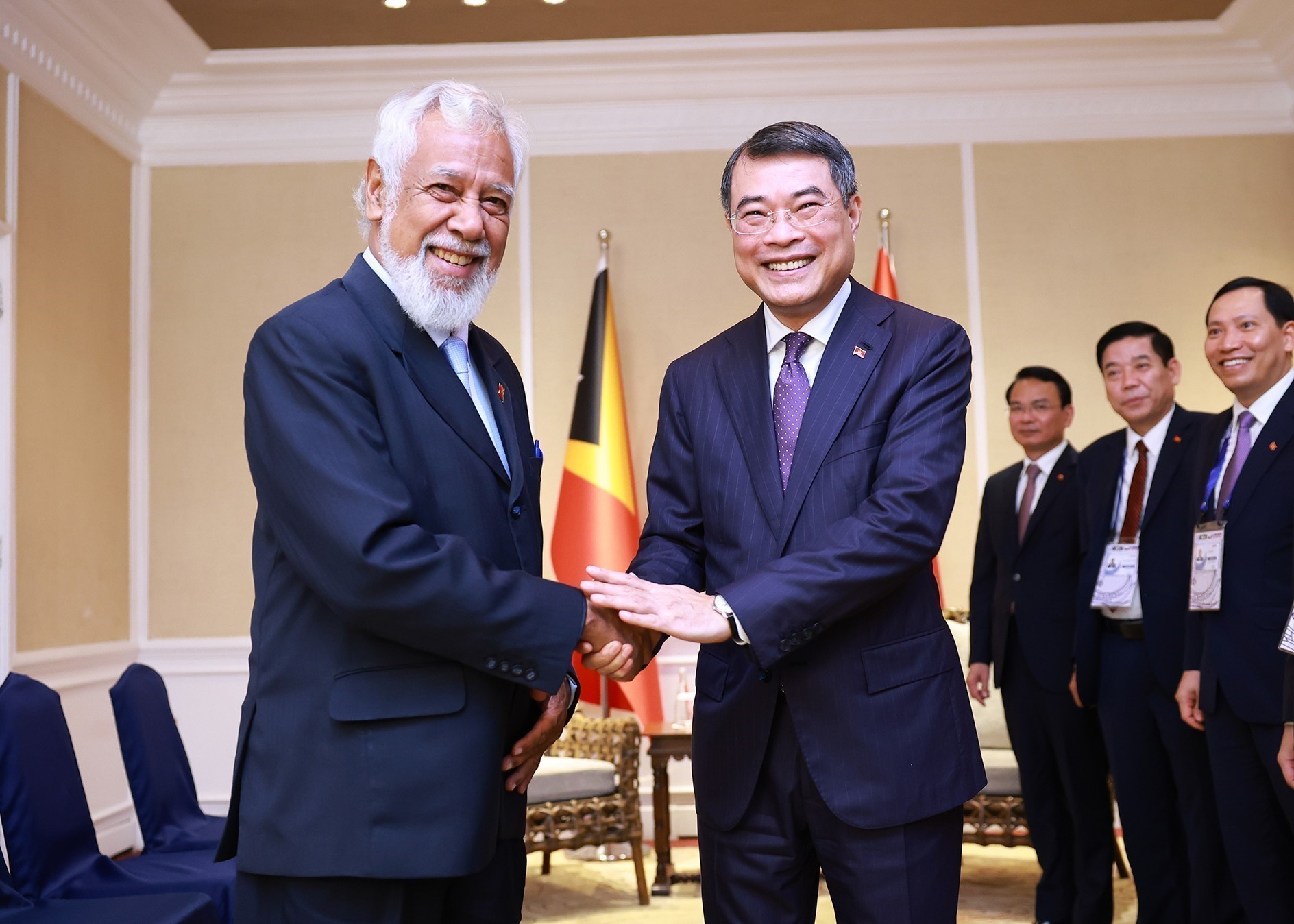 Prime Minister Gusmão arrives in Cebu for the 48th ASEAN Summit and Related Meetings in Cebu