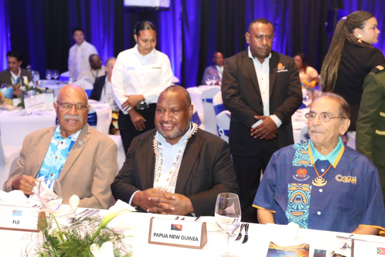 PM Marape urges global unity on ocean protection at Melanesian Oceans Summit