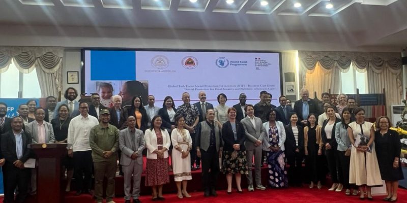 Timor-Leste launches global business case on social protection for food security and nutrition
