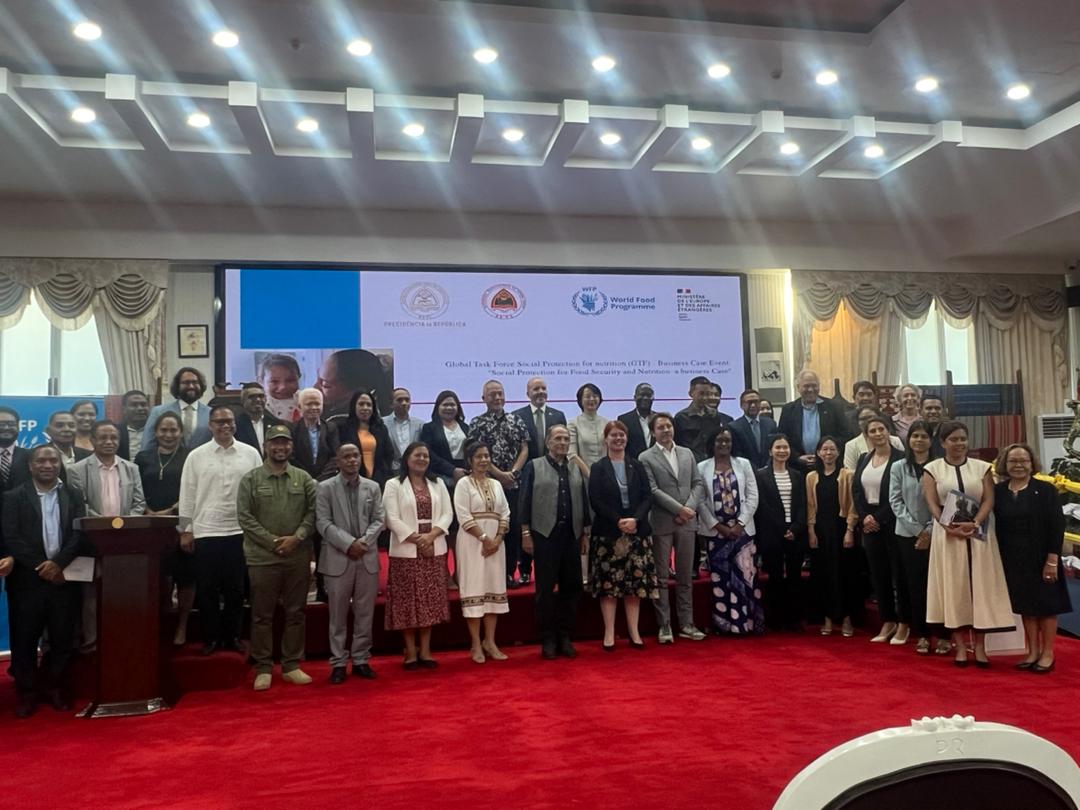 Timor-Leste launches global business case on social protection for food security and nutrition