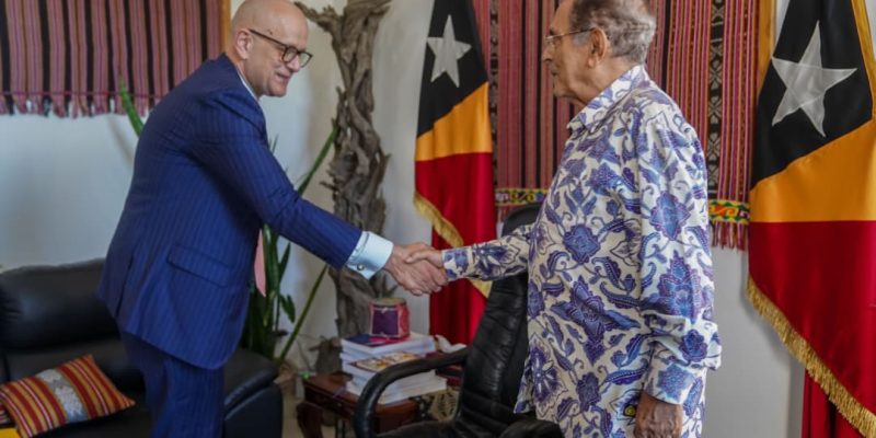 President Ramos-Horta and UNFPA discuss progress in maternal health