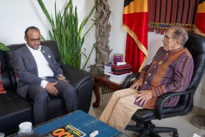 Ramos-Horta, UAE ambassador discuss education, diplomacy and development cooperation