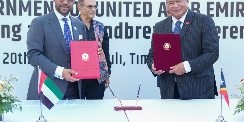 Timor-Leste and UAE sign MoU for female students housing and social facilities project