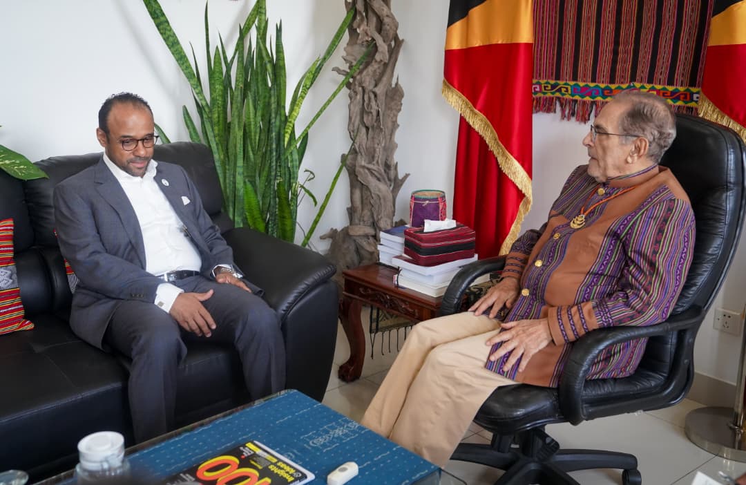 Ramos-Horta, UAE ambassador discuss education, diplomacy and development cooperation