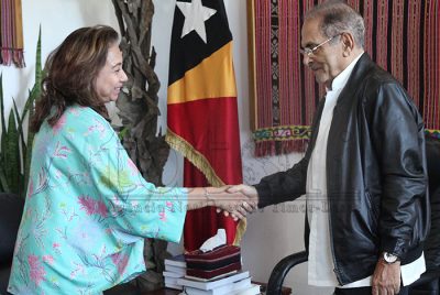 Ramos-Horta, UN discuss integrating human rights into military and police training