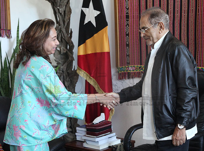 Ramos-Horta, UN discuss integrating human rights into military and police training
