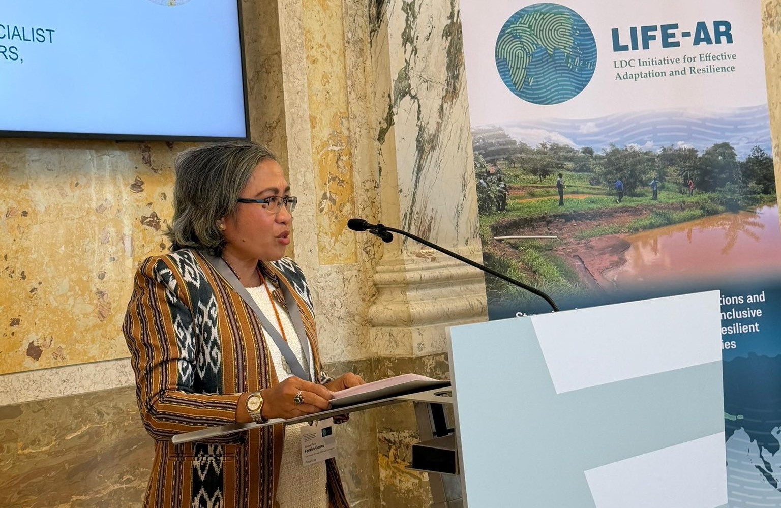 Timor-Leste urges stronger climate financing at high-level adaptation dialogue in Vienna