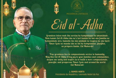 Eid al-Adha: Ramos-Horta extends geetings, calls for peace and human fraternity