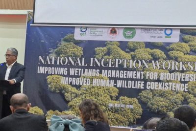 Govt and Conservation International launch lagoon conservation project in Timor-Leste