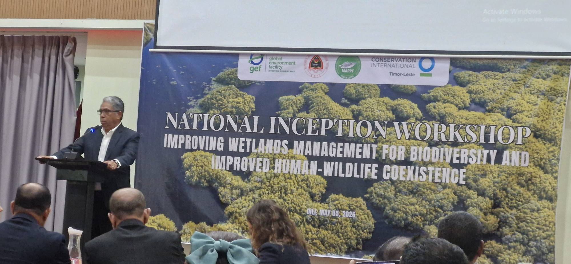 Govt and Conservation International launch lagoon conservation project in Timor-Leste