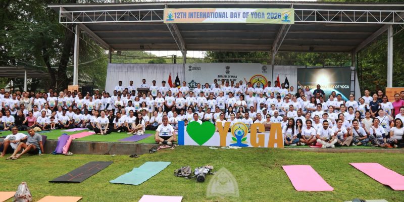 Embassy of India celebrates the 12th international day of Yoga in Timor-Leste