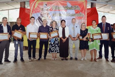 President Ramos-Horta awards Medal Of Merit to key contributors of Bakhita Center in Ermera and Bobonaro