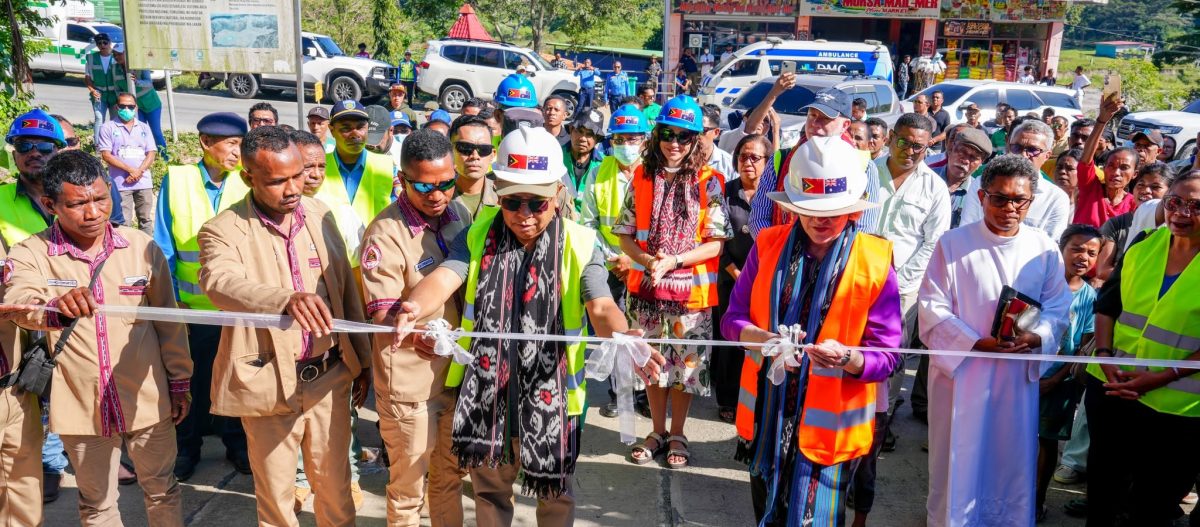 Timor-Leste, Australia inaugurate Climate-Resilient Road Project in Ermera