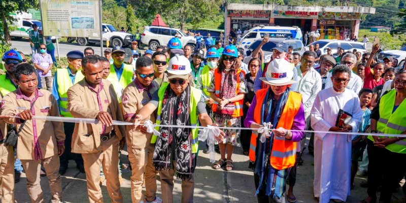 Timor-Leste, Australia inaugurate Climate-Resilient Road Project in Ermera