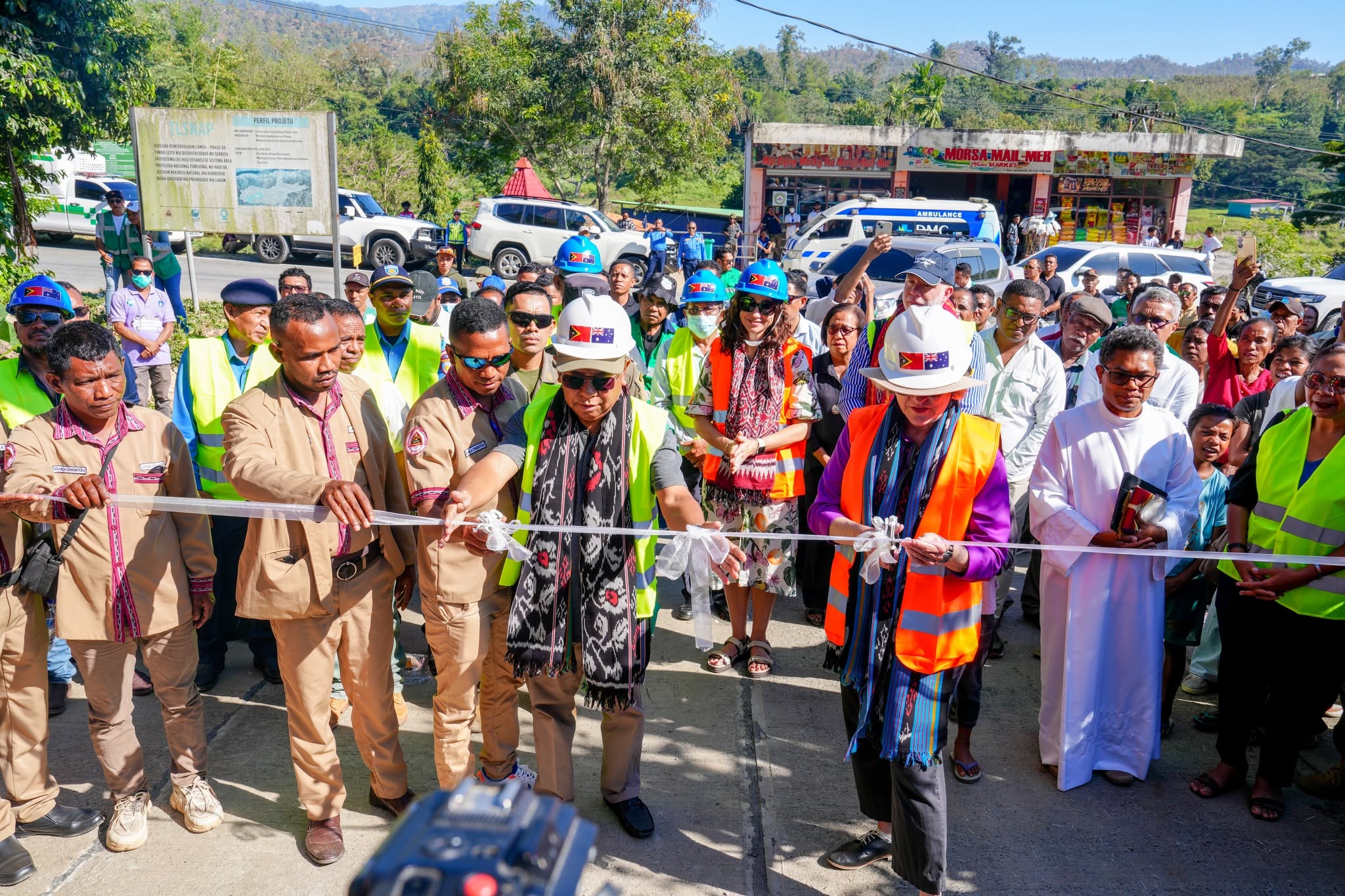 Timor-Leste, Australia inaugurate Climate-Resilient Road Project in Ermera