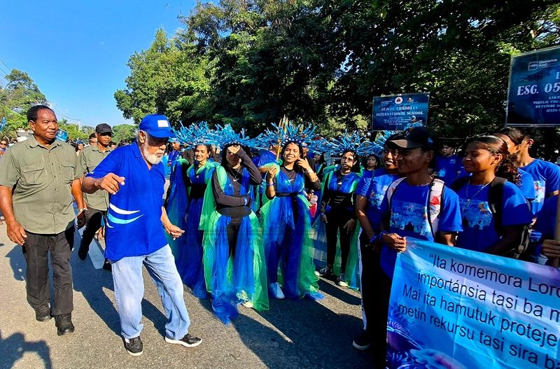 Dili Ocean Parade highlights marine conservation and blue economy development