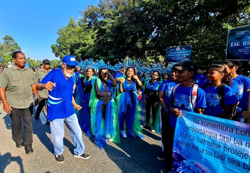 Dili Ocean Parade highlights marine conservation and blue economy development