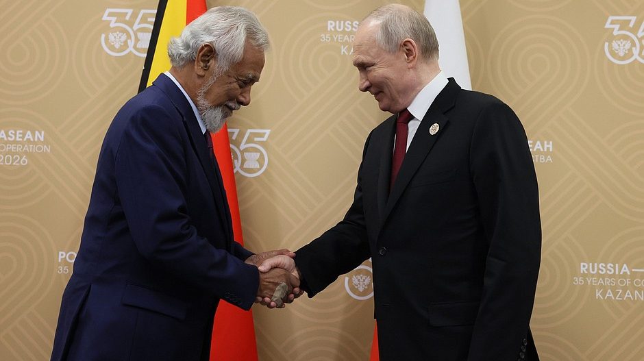 PM Gusmão and President Putin discuss expanding Russia-Timor-Leste cooperation