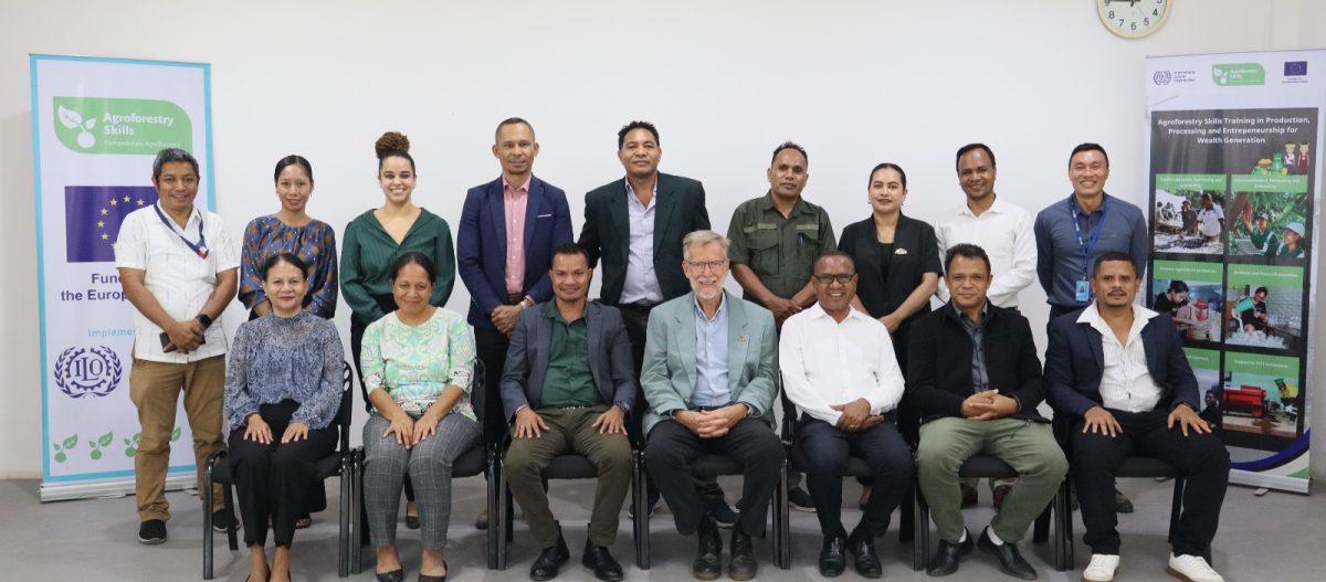 ILO-EU Agroforestry Skills Program convenes key ministries to strengthen Timor-Leste’s agroforestry value chains