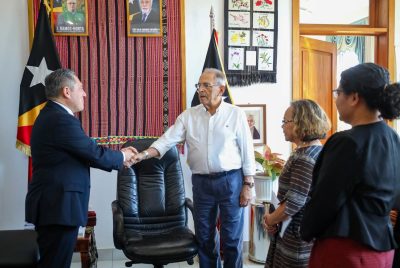 President Ramos-Horta and argentine ambassador announce resumption of bilateral cooperation in health and sports