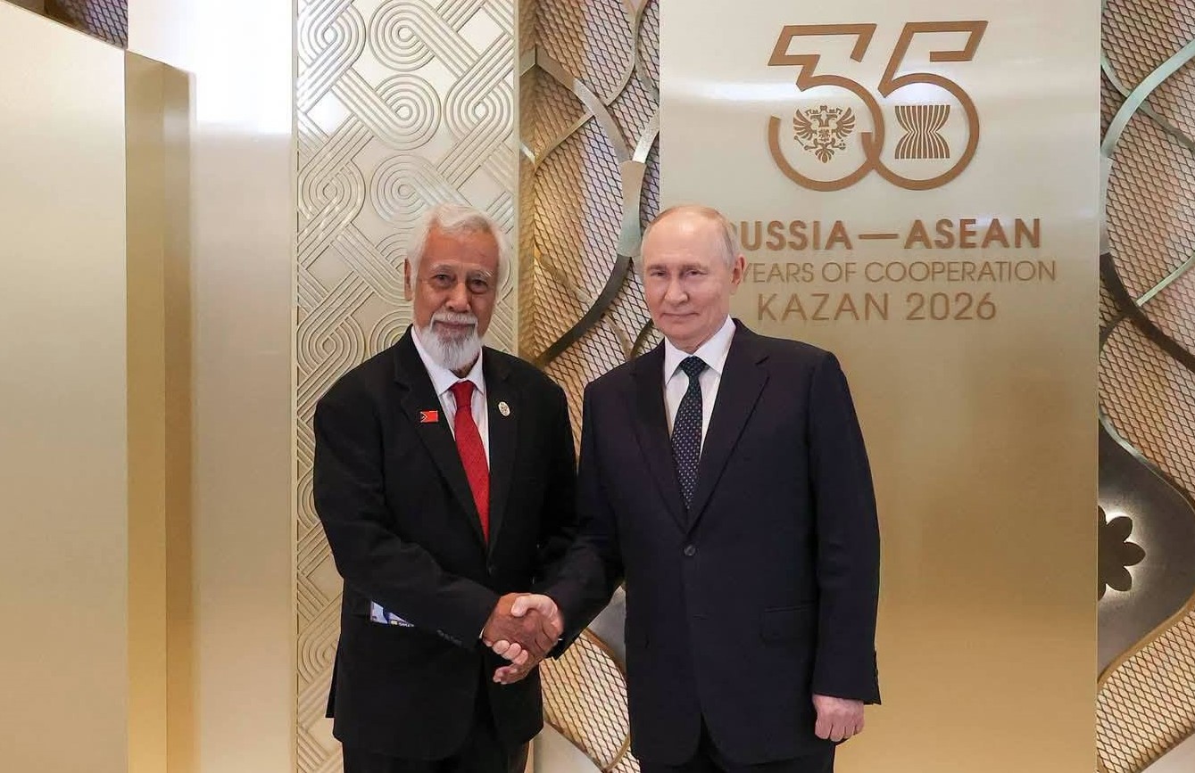 PM Gusmão meets President Putin at Russia-ASEAN Summit in Kazan