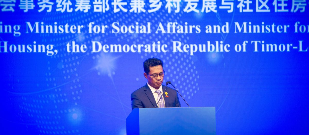 Timor-Leste participates in global forum on development and poverty reduction in China