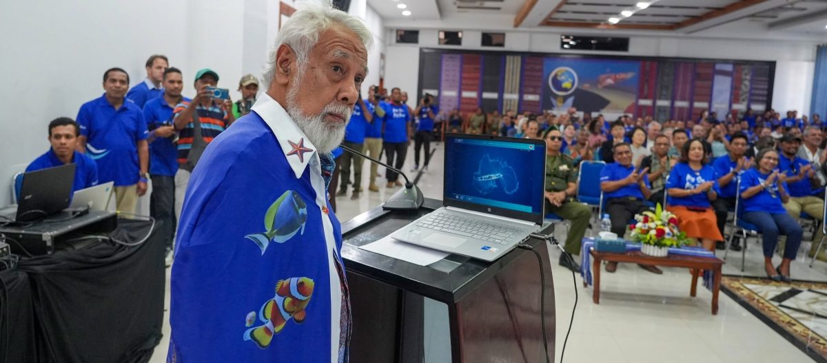 Prime Minister launches Timor-Leste’s Blue Economy Website