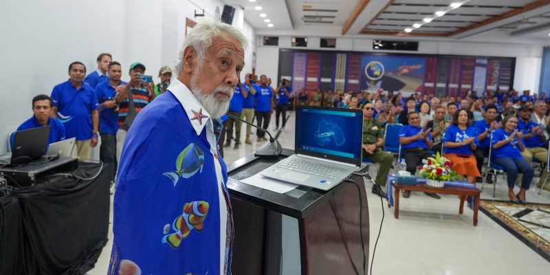 Prime Minister launches Timor-Leste’s Blue Economy Website