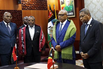 Timor-Leste, Angola review defense cooperation amid shifting global security landscape