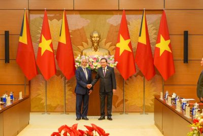 PM Gusmão holds talks with Vietnam National Assembly Leadership