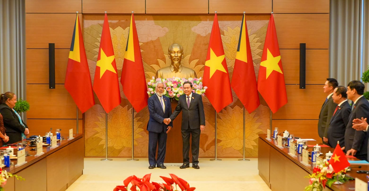 PM Gusmão holds talks with Vietnam National Assembly Leadership