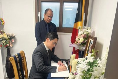 Book of Condolence opens at Timor-Leste embassy in Seoul for former President Francisco Guterres “Lú Olo”