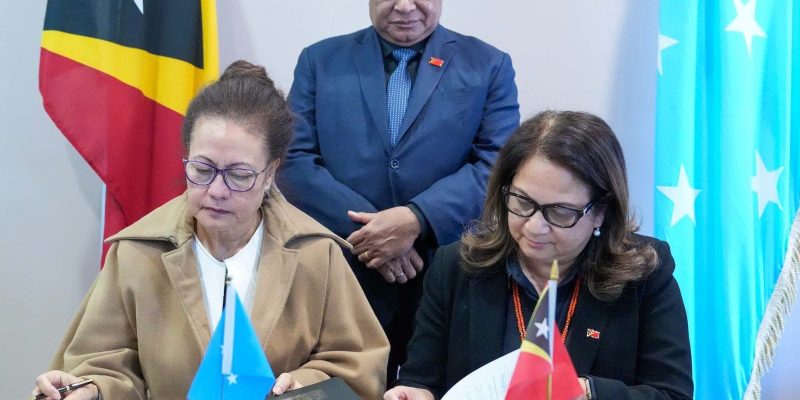 Timor-Leste and the Federated States of Micronesia establish formal diplomatic relations