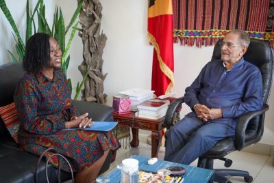 President Ramos-Horta and UN strengthen cooperation on food security and El Niño preparedness