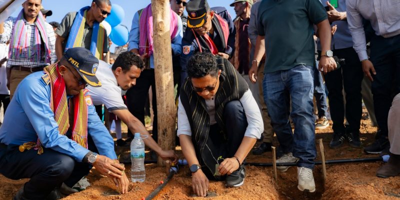 Vice-Prime Minister Mariano Assanami Sabino launches Community Revitalization Program in Aileu