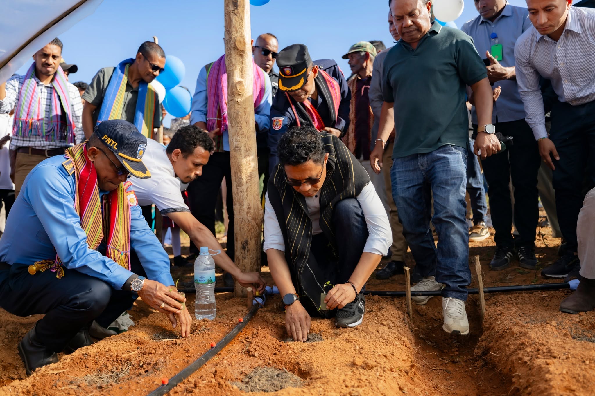 Vice-Prime Minister Mariano Assanami Sabino launches Community Revitalization Program in Aileu