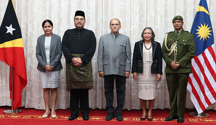 Newly appointed Ambassador of Malaysia presents credentials to President Ramos-Horta