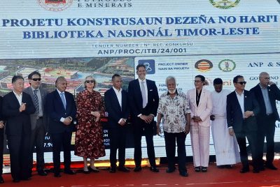 Govt and stakeholders begin construction of US$11.73 million National Library project