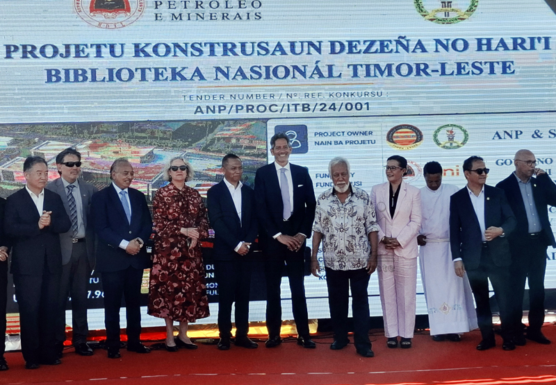Govt and stakeholders begin construction of US$11.73 million National Library project
