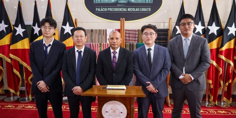Chinese investor Yuxiao explores investment opportunities in Timor-Leste