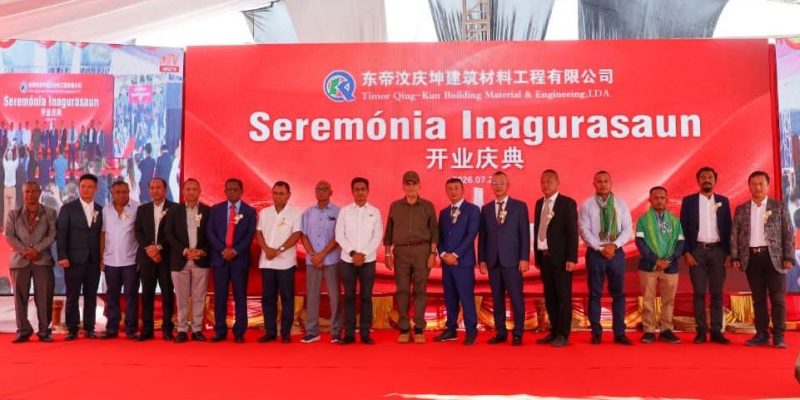 President Ramos-Horta inaugurates Concrete Factory, championing economic diversification and strong partnerships