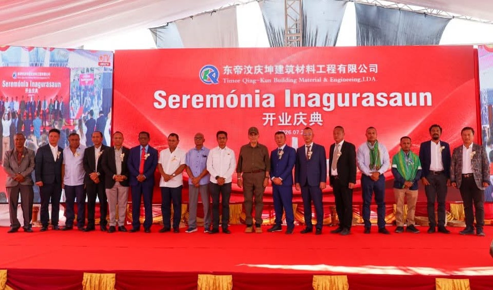 President Ramos-Horta inaugurates Concrete Factory, championing economic diversification and strong partnerships