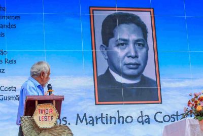 Manatuto Bridge named after Monsignor Martinho da Costa Lopes