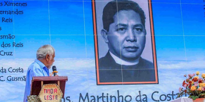 Manatuto Bridge named after Monsignor Martinho da Costa Lopes